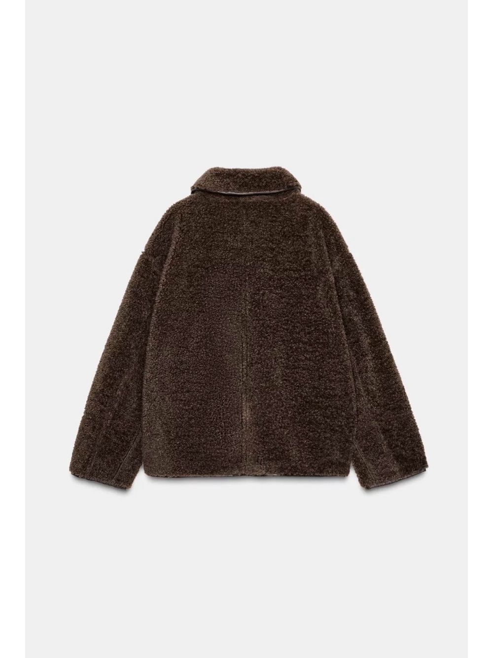 Zara reversible double faced coat size Small - Picture 2 of 11